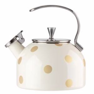 Kate Spade Gold Dot Tea Pot/Kettle-New